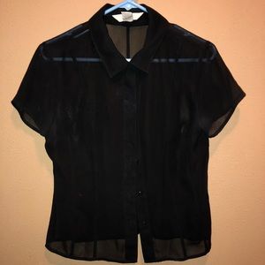 Black dress shirt